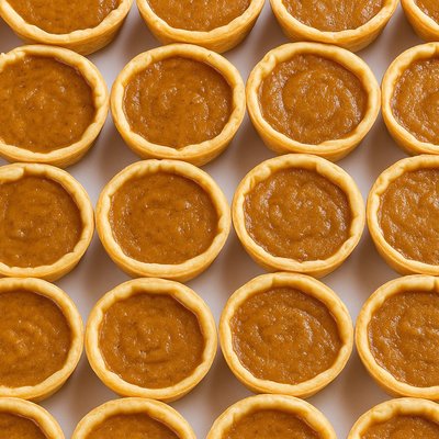 24 Bite Size Pumpkin Pies