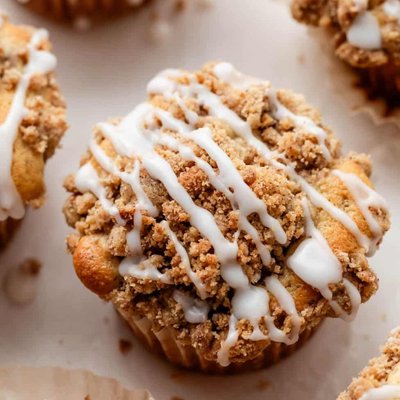 Cinnamon Coffee Cake Muffin Standard 3oz Large 5oz