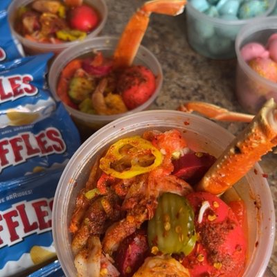 Seafood Spicy Bowls 🍤