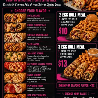 🌙 SWEET SPOT AFTER DARK — LOADED EGG ROLLS 🔥
