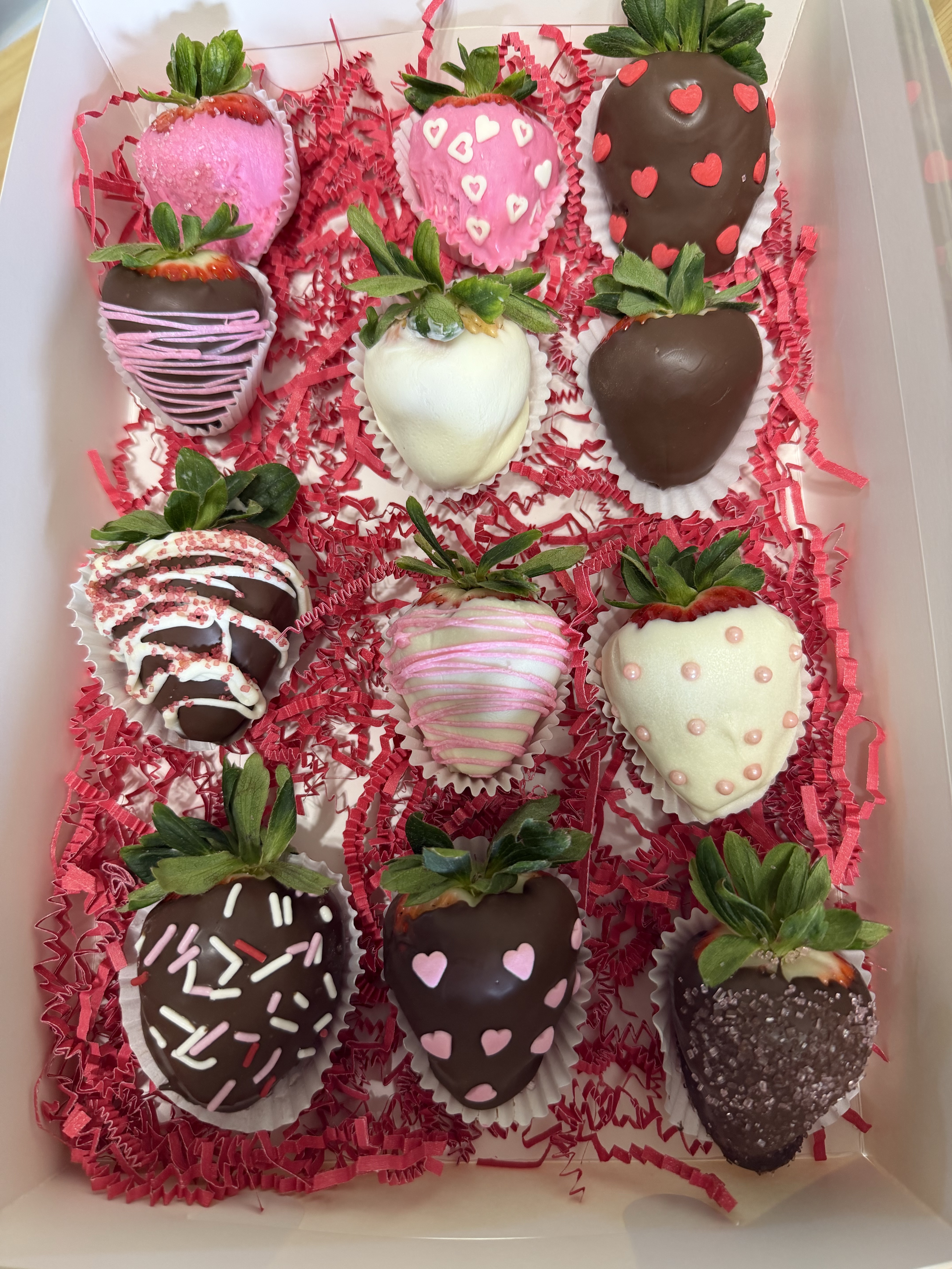 12ct - Chocolate Covered Strawberries 