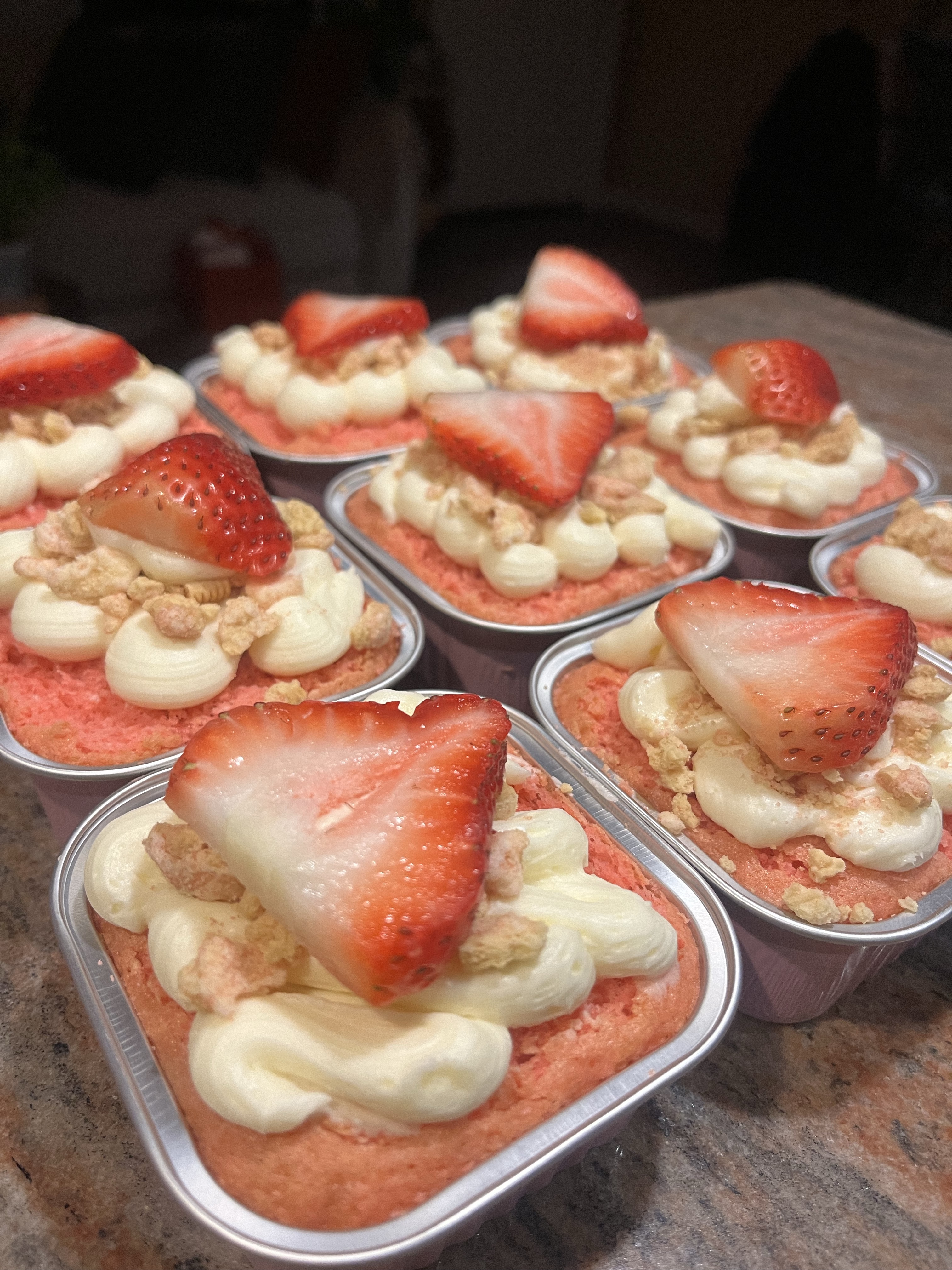 Strawberry Cakes