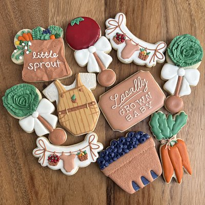 Vanilla Custom Cookies