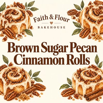 Brown Sugar Pecan Cinnamon Rolls - 4 Pack