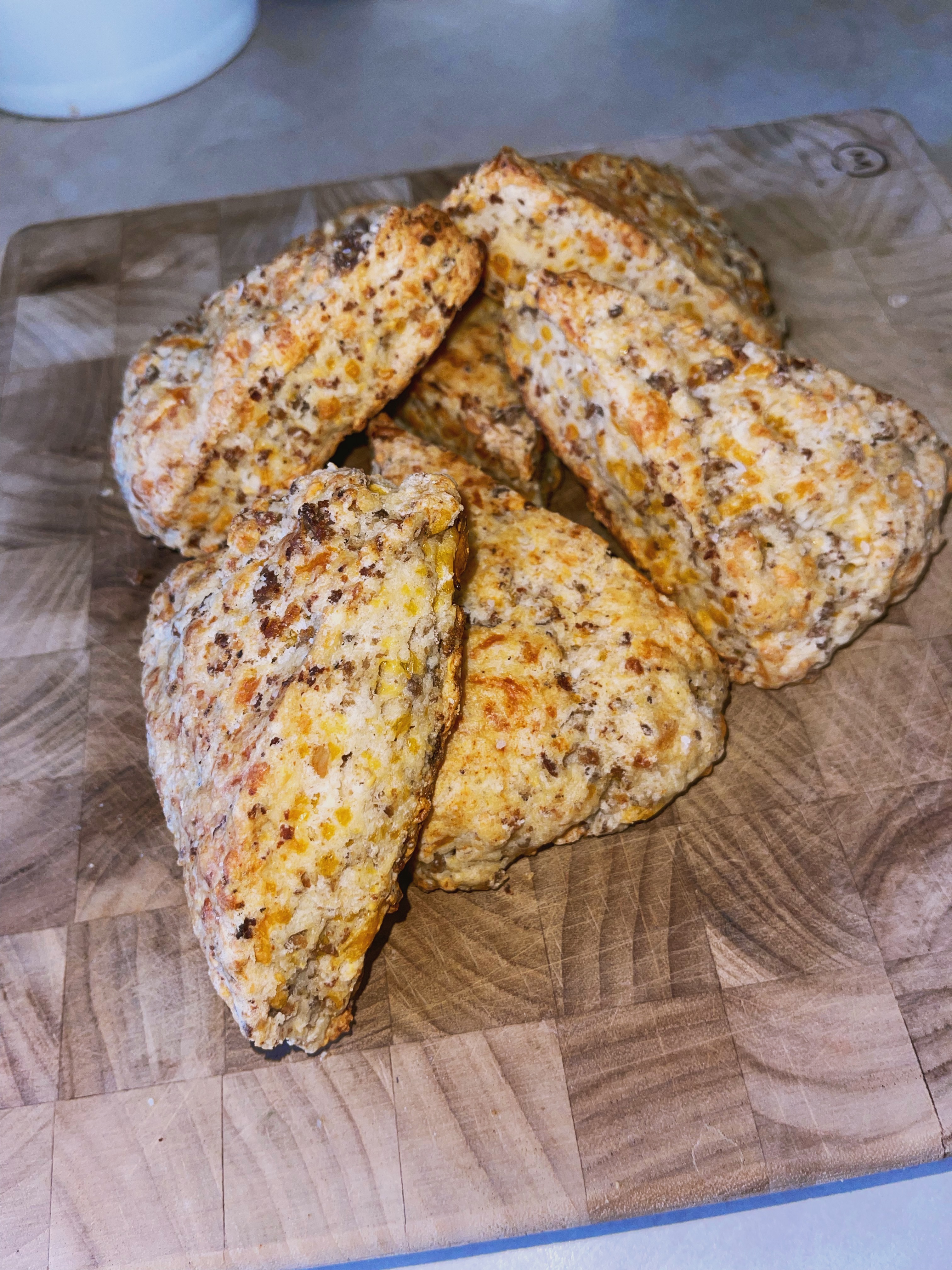 Sausage And Cheese Scones