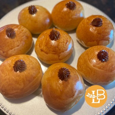 Pan Dulce Relleno de Dulce De Leche x 6 Unidades