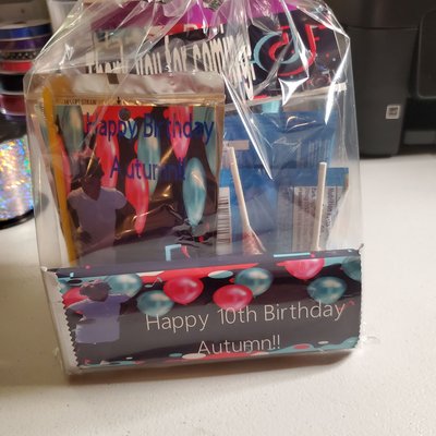 Personalized/Customized Birthday Treat Package (Specify Choices In Comments)