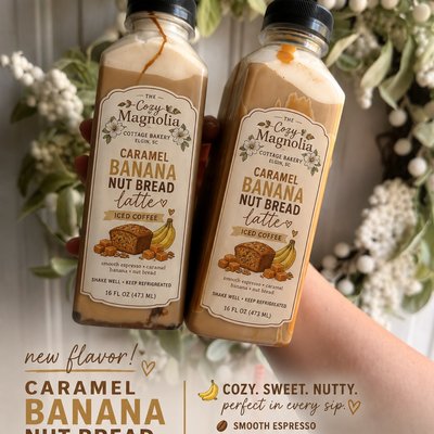 Banana Nut Carmel Latte 