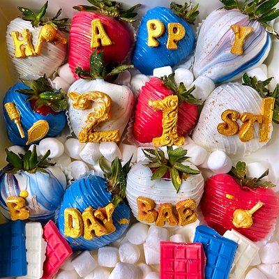 Custom Themed Strawberries ONLY 
