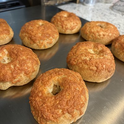 Sourdough Fresh Milled Bagels-(Choose Flavor Topping At Checkout)