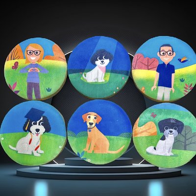 Custom Cookie Order For Carrie - To Be Shipped 2 Locations 