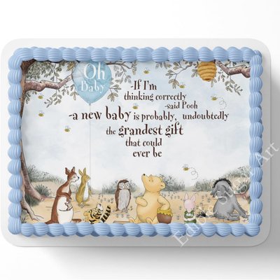 Half-Sheet Cake (18x13) With Edible Image