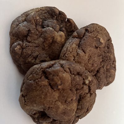 Double Chocolate Chip Sourdough Cookies 