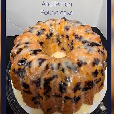 Lemon Blueberry Pound Cake