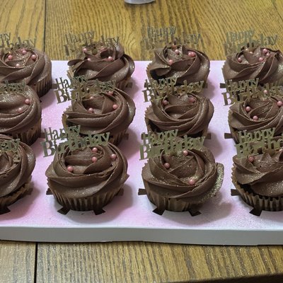 Fudge Cupcakes