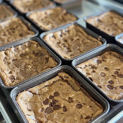 Browned Butter Sourdough Brownie Singles