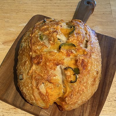 Jalapeño Cheddar Sourdough