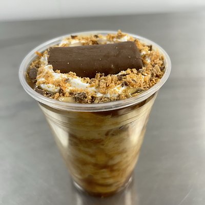 16oz Butterfinger Banana Pudding 