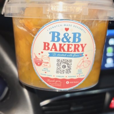 Peach Cobbler Bucket 10oz
