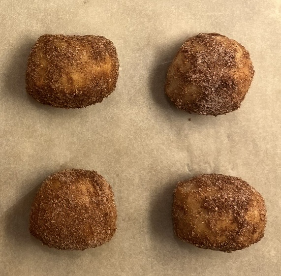 Sourdough Pretzel Bites - Cinnamon Sugar