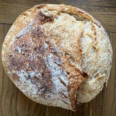 Artisan Everything but the Bagel Sourdough Bread