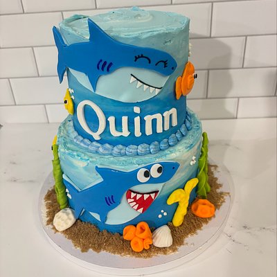 Custom 2 Tier Cake
