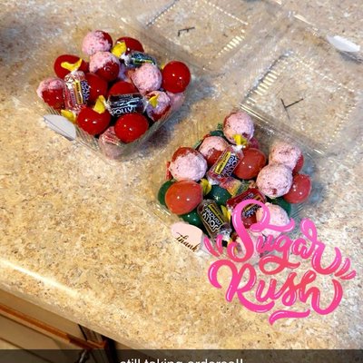 Candied Grapes 