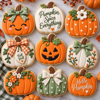 Pumpkin Sugar Cookie 