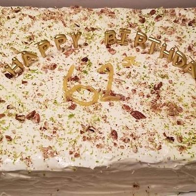 1/2  Sheet Cake Homestyle No Theme 