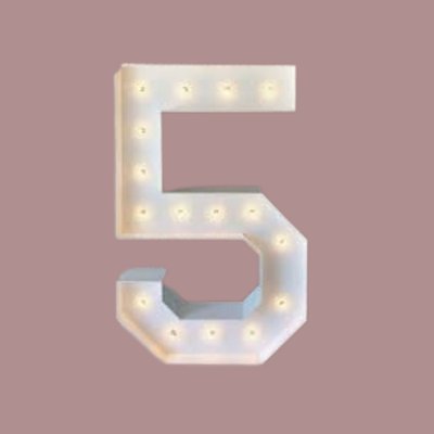 4ft Marquee Number