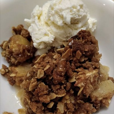 Fruit Crisp (Apple, Cherry, or Peach)