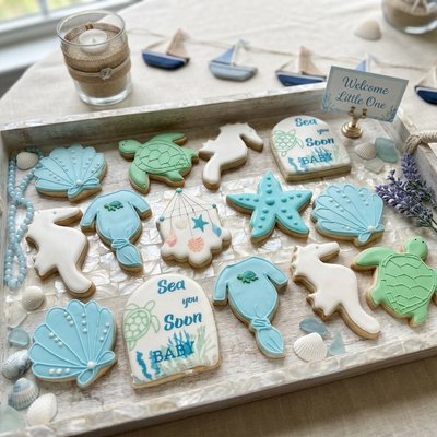 Custom Royal Icing Sugar Cookies   ($38)