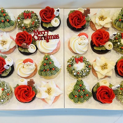 24 Count Mini Cupcake Box 