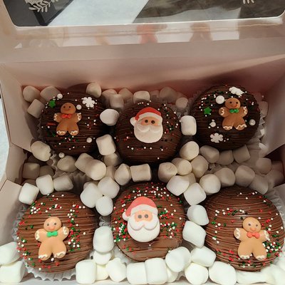 6 Pack Traditional cocoa bombs