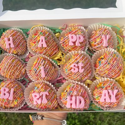 Dozen Cereal Theme Strawberries 