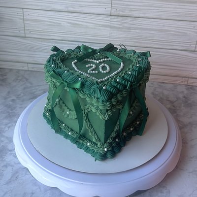 7 In 3 Layer Heart Cake 