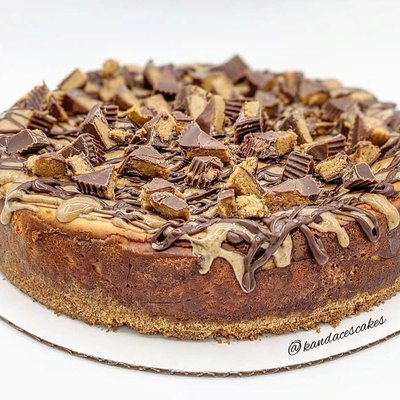 Chocolate & Peanut Butter Cheesecake 