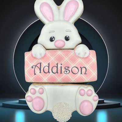 Bunny 3 Piece With Personalized Plaque