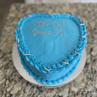 10" Heart Cake 
