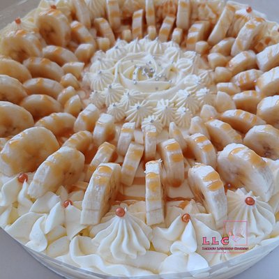 Caramel Banana Cheesecake Large