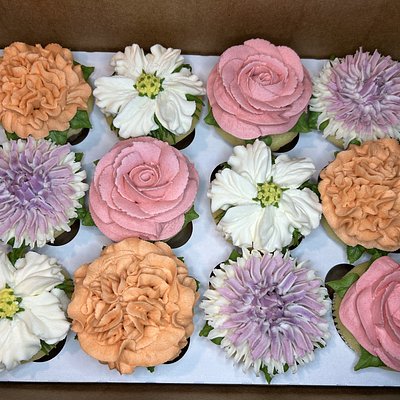 Floral Cupcakes