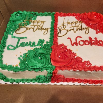 Quarter Sheet Cake