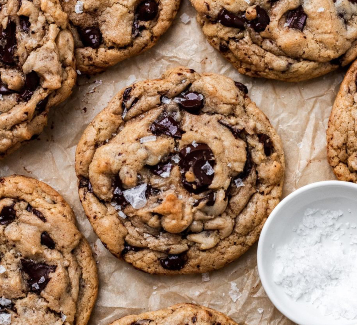 Browned Butter Double Chocolate Chip Cookies