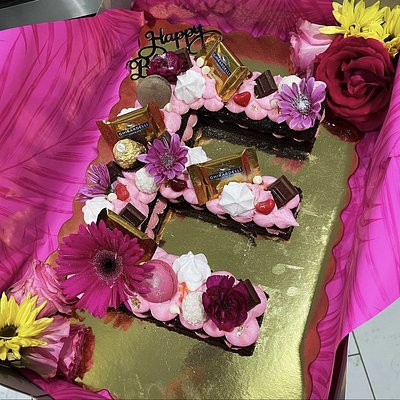 Letter Cake