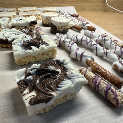 Dipped Krispy Treats