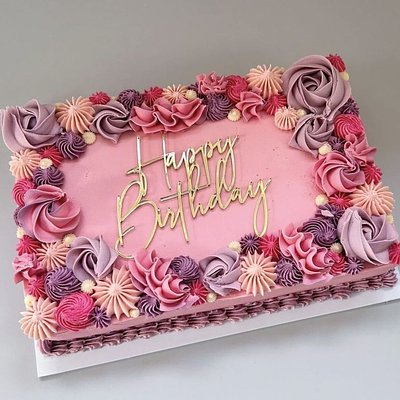 1/2 SHEET CAKE