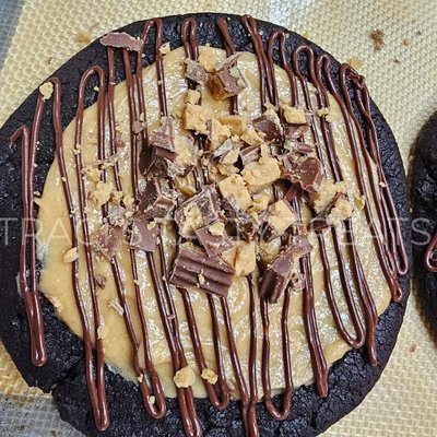 Chocolate Peanut Butter Pie Cookie