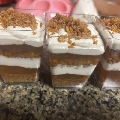 Peach Cheesecake Shooters