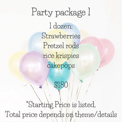Party Package Number 1