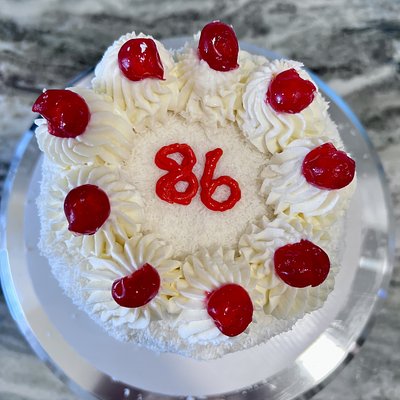 3-layer 6” Round Cake